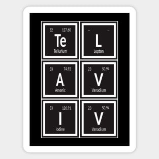 Tel Aviv | Periodic Table Magnet